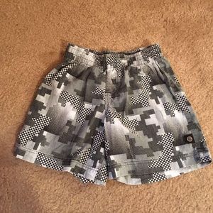 Tetris Patterned Shorts